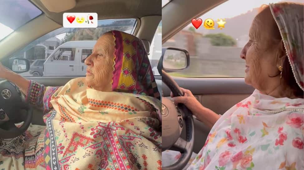 Pakistani Man Shares Heartwarming Video Of His Mother Driving Through Busy Traffic – 21 Million Views And Counting