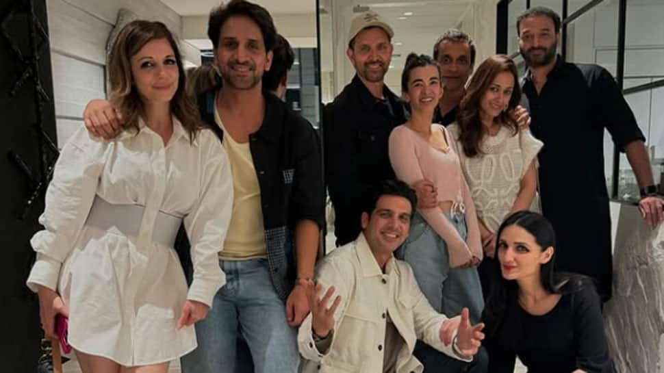 Hrithik Roshan Celebrates His 51st Birthday With Ex-Wife Sussanne Khan, Ladylove Saba Azad