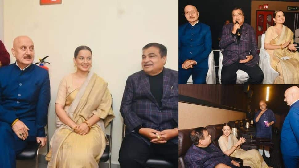 Nitin Gadkari Praises Kangana Ranaut's Emergency, Calls It A 'Timeless' Film At Special Screening In Nagpur