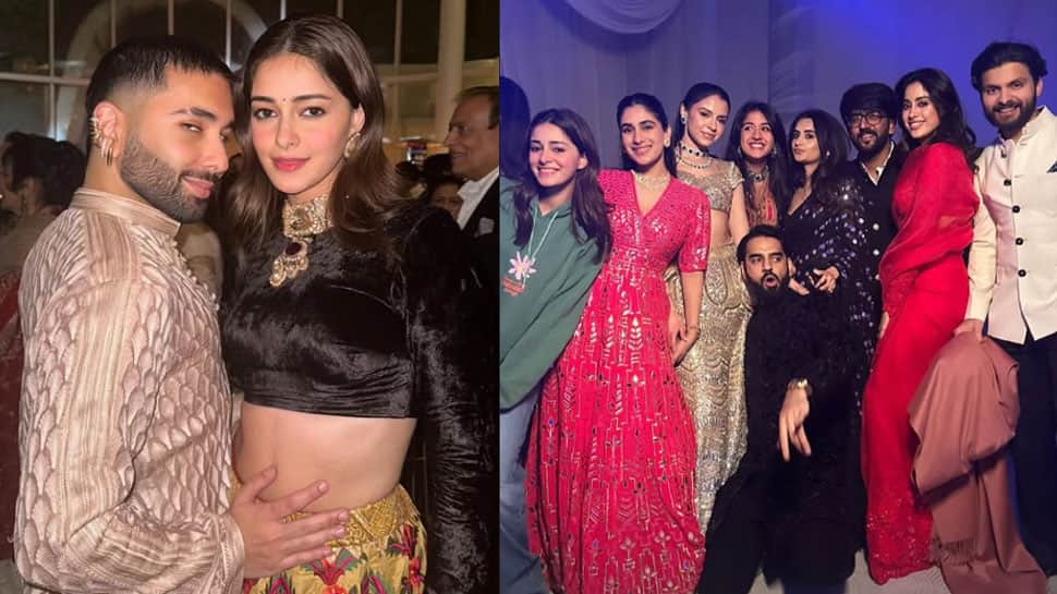 Inside Ananya Panday's Friend's Wedding; Spot Janhvi Kapoor & Shikhar Pahariya!