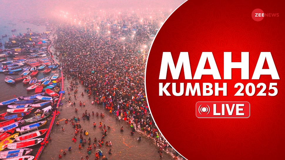 LIVE Updates Maha Kumbh Mela 2025 60 Lakh Devotees Take Holy Dip In