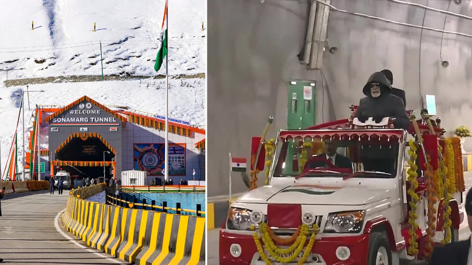 PM Modi Inaugurates Z-Morh Tunnel In J&Ks Sonamarg