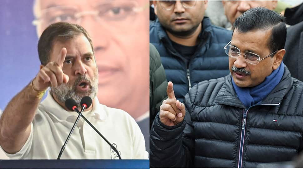 Indicators Of Submit-Ballot Tie Up? Arvind Kejriwal Says Wont Reply As Rahul Gandhi Slams AAP