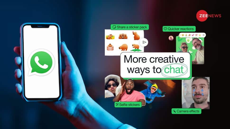 WhatsApp Chat Gets New Features: Selfie Stickers, Double Tap Reactions And More- Details Here