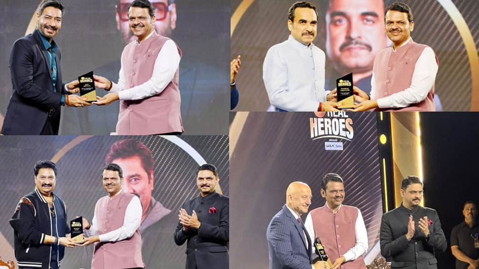 Zee Real Heroes Awards 2024: Ajay Devgn, Kartik Aaryan, Pankaj Tripathi Among Others Felicitated