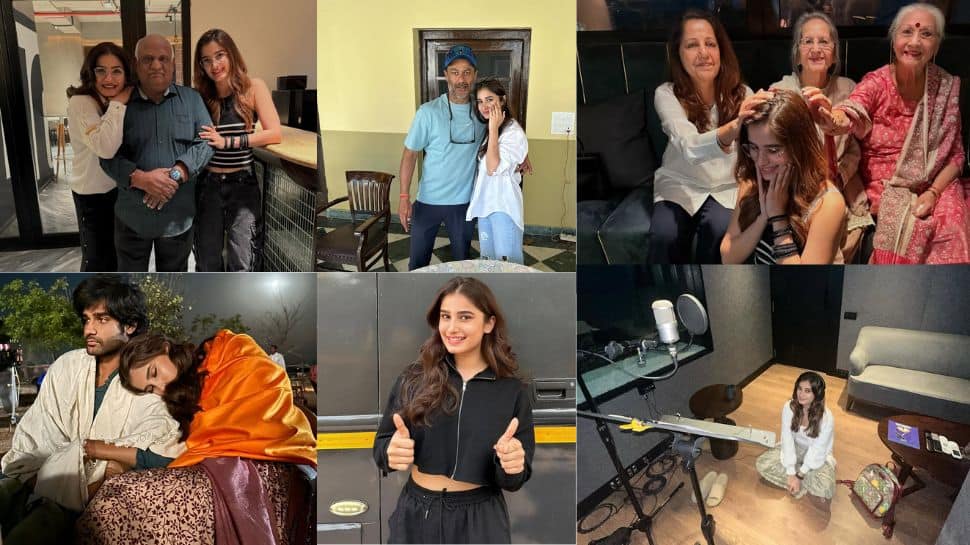 Rasha Thadani Shares BTS Pics From Azaad Shoot, Seeks Blessings Ahead Of Release