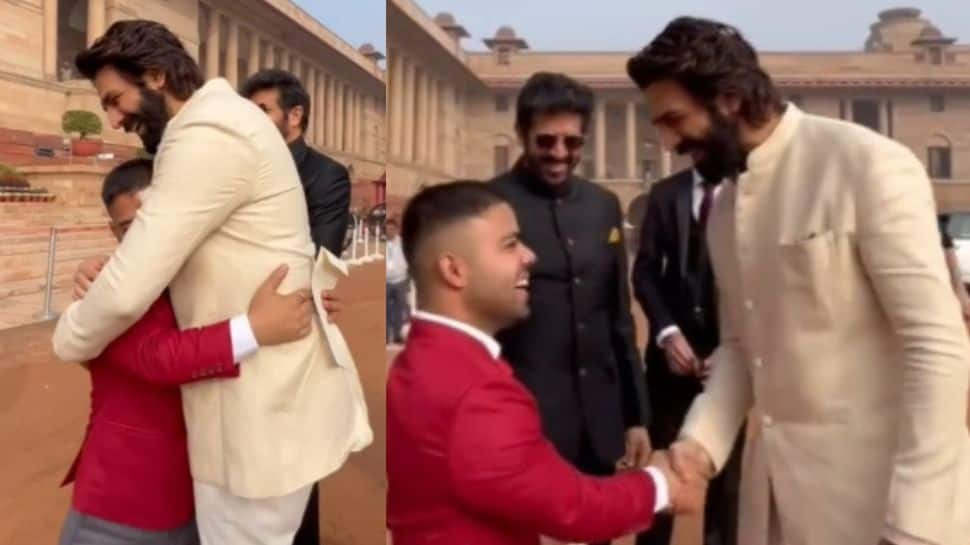 Kartik Aaryan And Navdeep Singh’s Heartwarming Interaction At Rashtrapati Bhavan Goes Viral – Watch