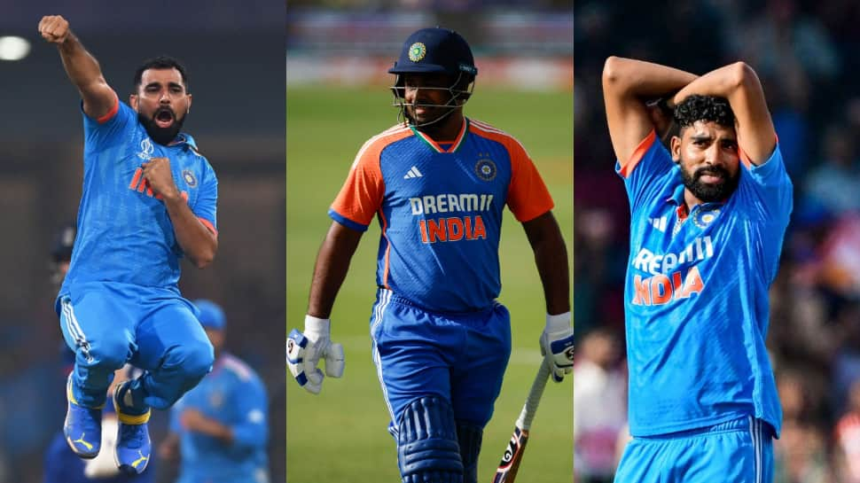 No Sanju Samson, Md Siraj In India's Squad For Champions Trophy 2025, Md Shami Returns; Check Who's In, Who's Out