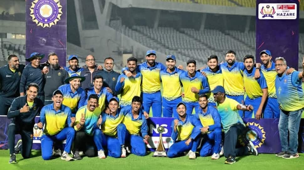 Vijay Hazare Trophy: Smaran Ravichandran Outshines Dhruv Shorey As Karnataka Win Fifth Title