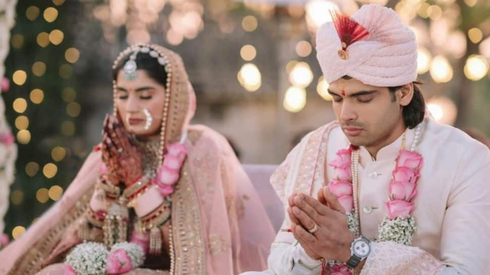 'Bound by love, happily ever after': Neeraj Chopra ties knot in dreamy ceremony; See first photos