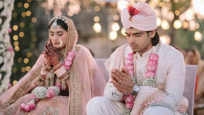 1. Neeraj Chopra Ties Knot Himani Mor