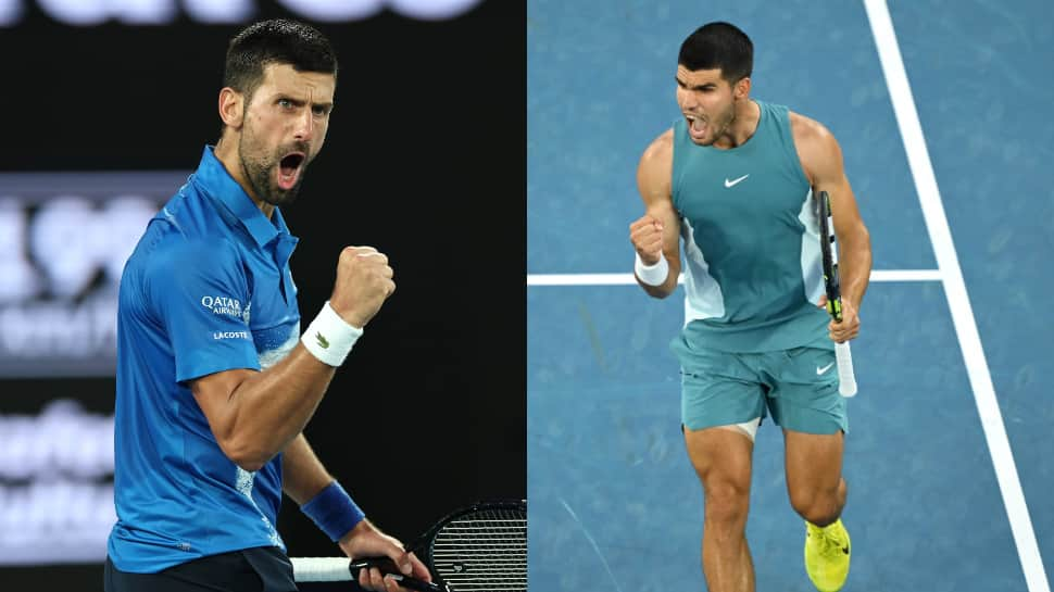 Novak Djokovic vs Carlos Alcaraz, Australian Open 2025 Live Streaming: When And Where To Watch Alcaraz vs Djokovic Clash Live On TV And Mobile Apps In India