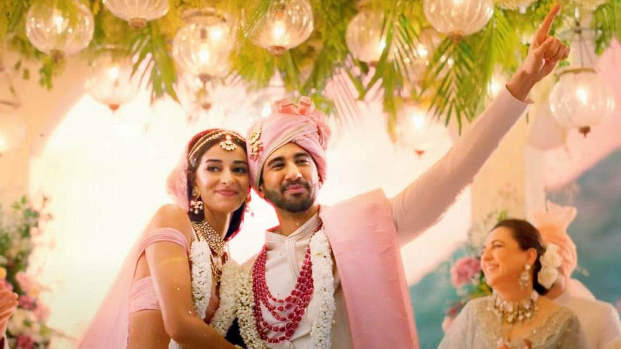 Ananya Panday and Vihaan Samat