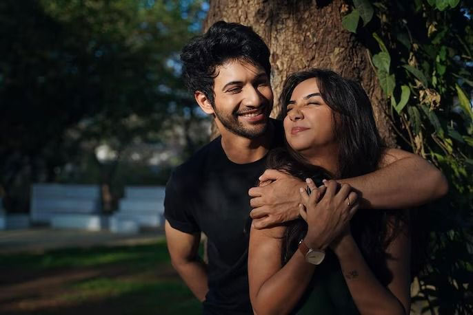 Prajakta Koli and Rohit Saraf
