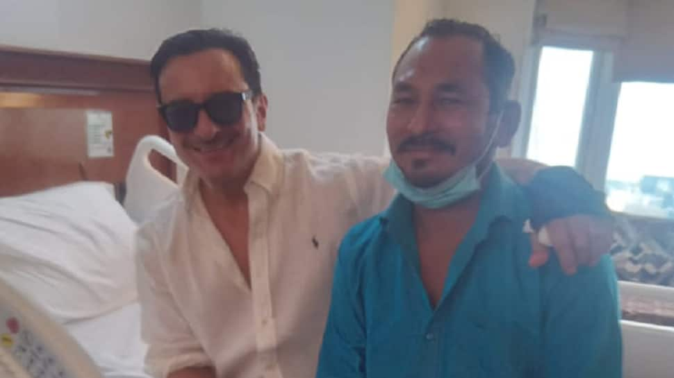 Saif Ali Khan Meets Autorickshaw Driver Who Dropped Him To The Hospital After The Attack