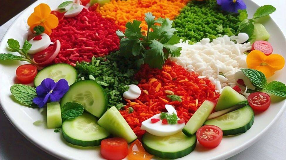 Tiranga Salad