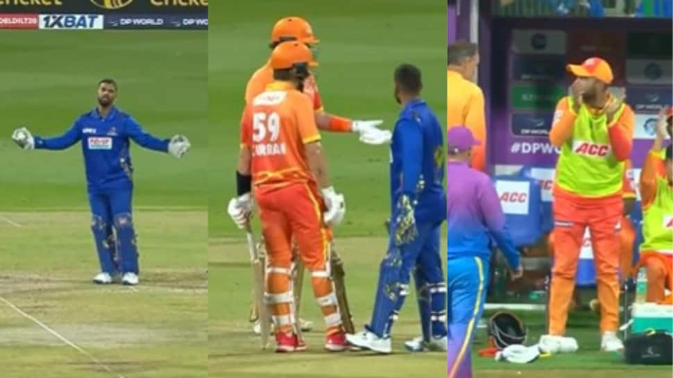 Tom Curran's Run-Out Drama In Gulf Giants vs. MI Emirates League Clash Ends In Spirit Of Cricket Moment - Watch