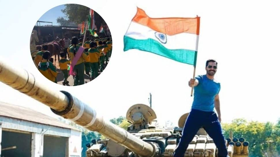 Republic Day 2025: Varun Dhawan Watches School Kids March, Teases 'Border 2'