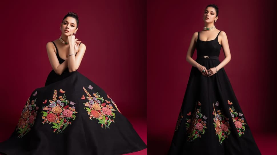 Divya Khossla Stuns In Unreleased Sabyasachi Gown At Brand’s 25-Year Anniversary