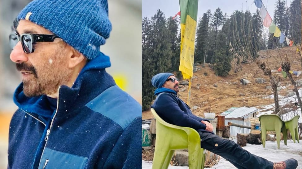 Sunny Deol Enjoys A Snowy Getaway In Manali Amid Busy Schedule – Shares Stunning Pics