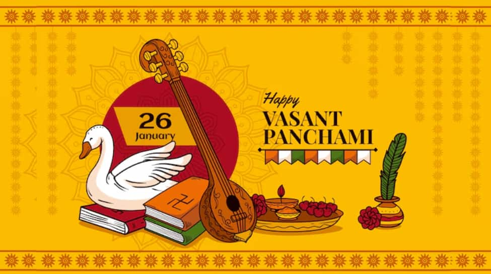 Happy Basant Panchami 2025: 50 Wishes, Messages, Greetings, Quotes, Images, And More To Share With Your Loved Ones