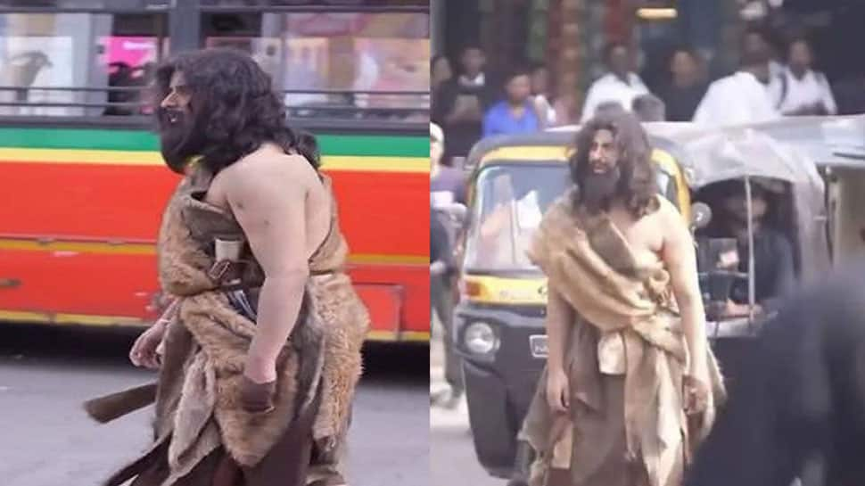 Fact Check: Viral Caveman Roaming On Mumbai Roads Is Aamir Khan?