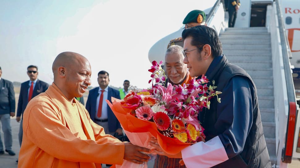 King Of Bhutan Arrives In Lucknow, To Visit Maha Kumbh Tomorrow