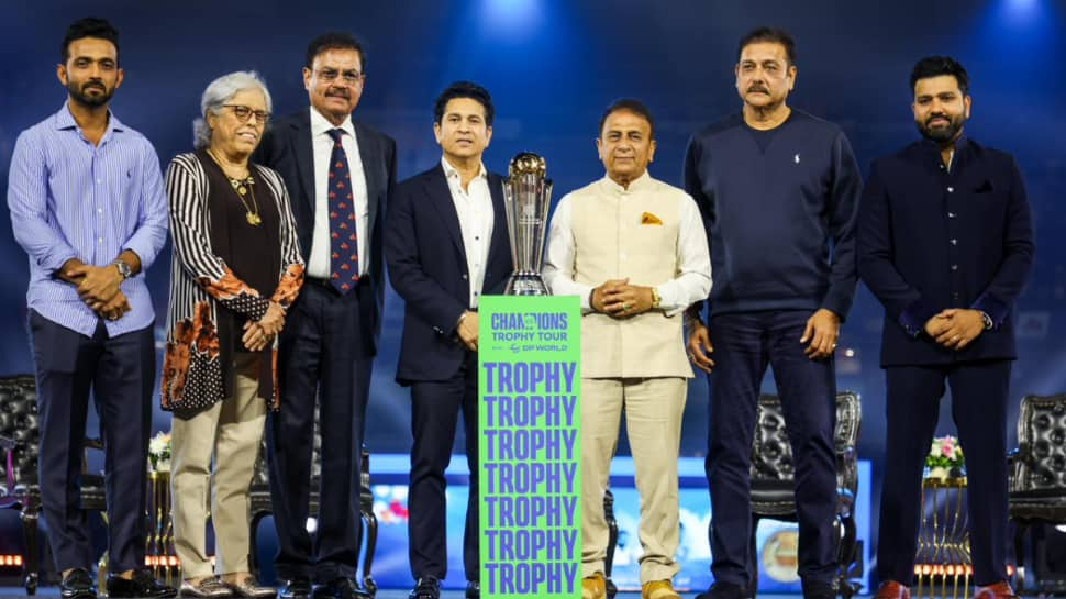 Champions Trophy 2025: Trophy Tour Concludes In India, Heads To Pakistan Next