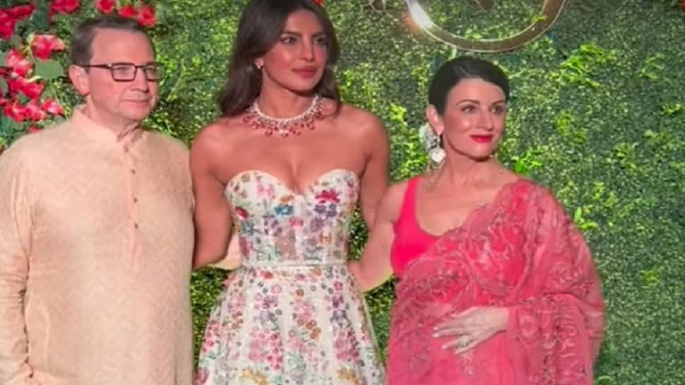 Priyanka Chopra’s Father-In-Law Distributes Sweets at Her Brother’s Wedding Festivities; Netizens Call It Family Goals