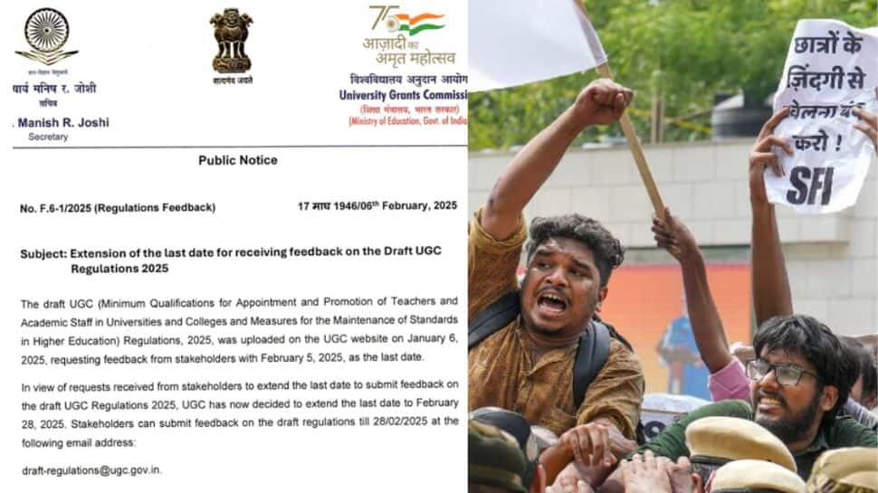 UGC Draft Regulations Face Protests, Deadline Extended