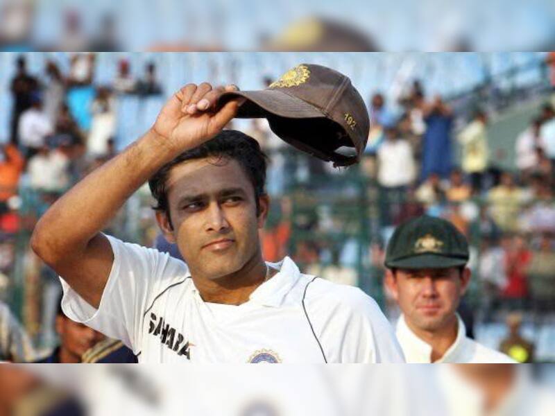 1. Anil Kumble