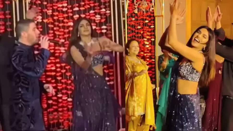 Trending Video: Nick Jonas Sings 'Maan Meri Jaan' At Brother-In-Law’s Sangeet, Wifey Priyanka Chopra Dances Along - Watch