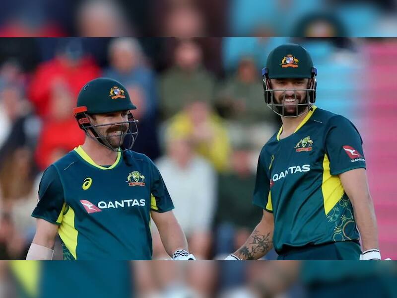 Matthew Short and Travis Head