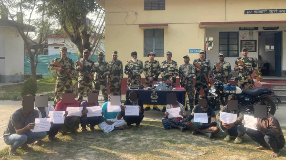 BSF Nabs 7 Bangladeshi Infiltrators, 3 Indian Touts Along India-Bangladesh Border