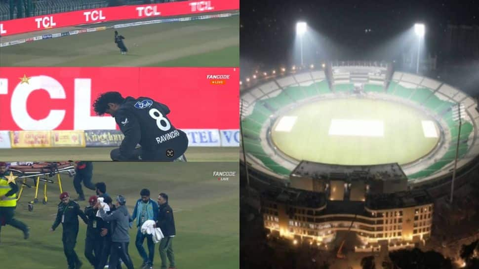 Champions Trophy 2025: Players' Safety At Risk In Pakistan? PCB Under Fire After Rachin Ravindra’s Scary Injury Due To Bad Lighting