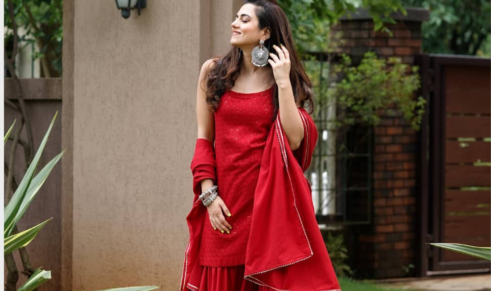 Shop the Perfect Sharara Set at Myntra Fashion Carnival: Exclusive Deals from 6th to 12th February