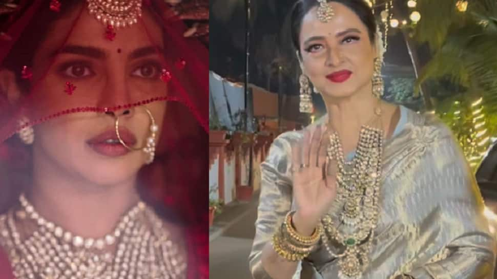 Did Rekha Share Priyanka Chopra's Wedding Necklace To Attend Siddharth Chopra's Marriage?