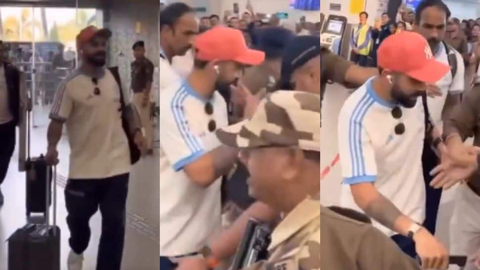 Virat Kohli’s Mysterious Airport Hug: Internet Abuzz Over Woman’s Identity - Watch