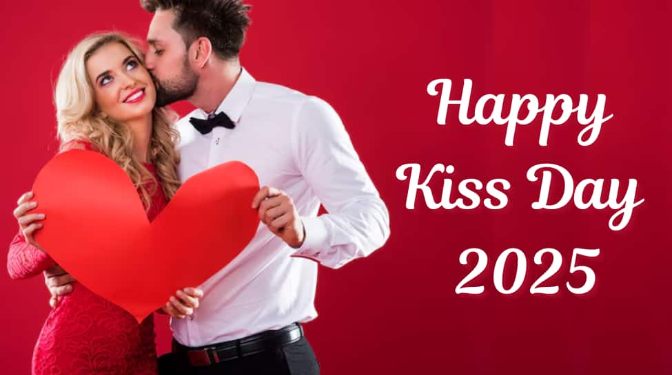 Happy Kiss Day 2025: Best WhatsApp Wishes, Greetings, Messages, Captions, And Images To Share With Your Lover