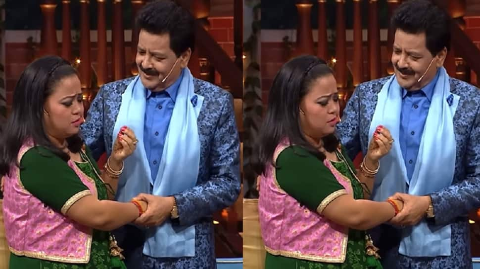 When Bharti Singh Called Out Udit Narayan For Rubbing Her Back & Hands On Kapil Sharma's Show