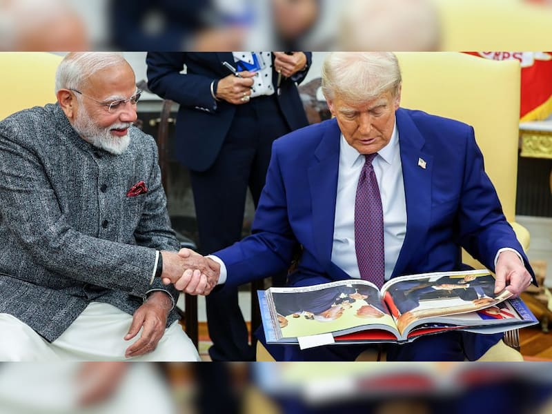 Unseen Photos From The Book That Trump Gifted To PM Modi | News | Zee News