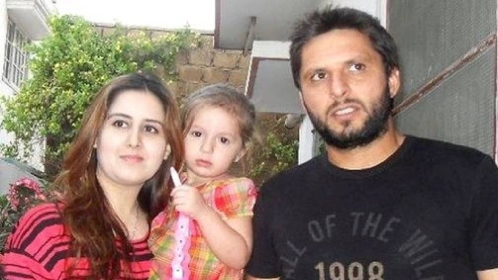 Shahid Afridi and Nadia