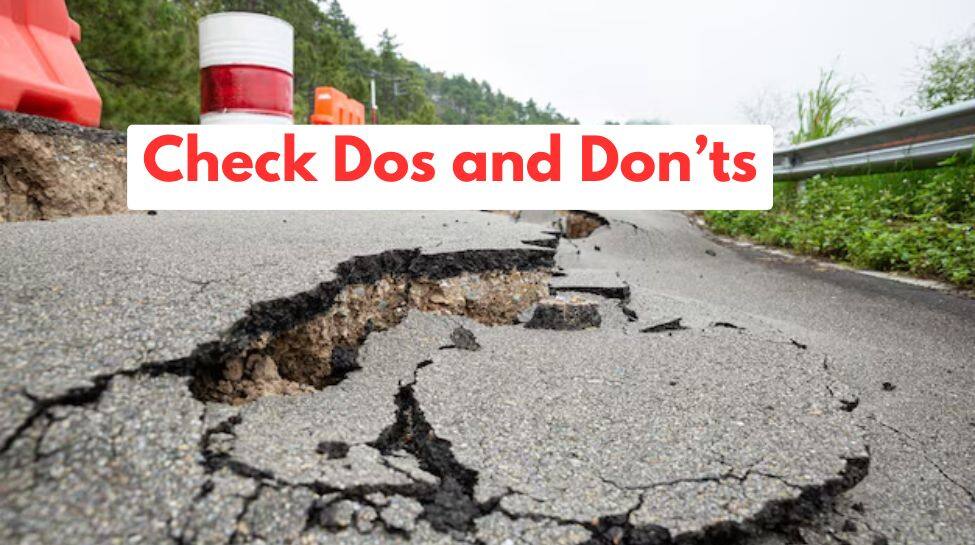 Earthquake Safety: Dos And Don’ts To Stay Protected; Checklist Of Emergency Kit