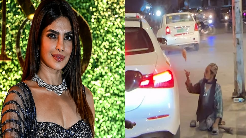 Priyanka Chopra Lends Money To A Disabled Beggar At Traffic Signal; Video Goes Viral