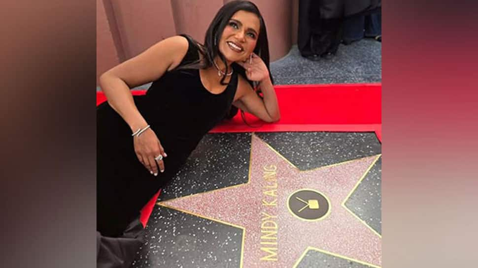 Mindy Kaling Receives Hollywood Walk Of Fame Star, Praises Ex-Boyfriend BJ Novak