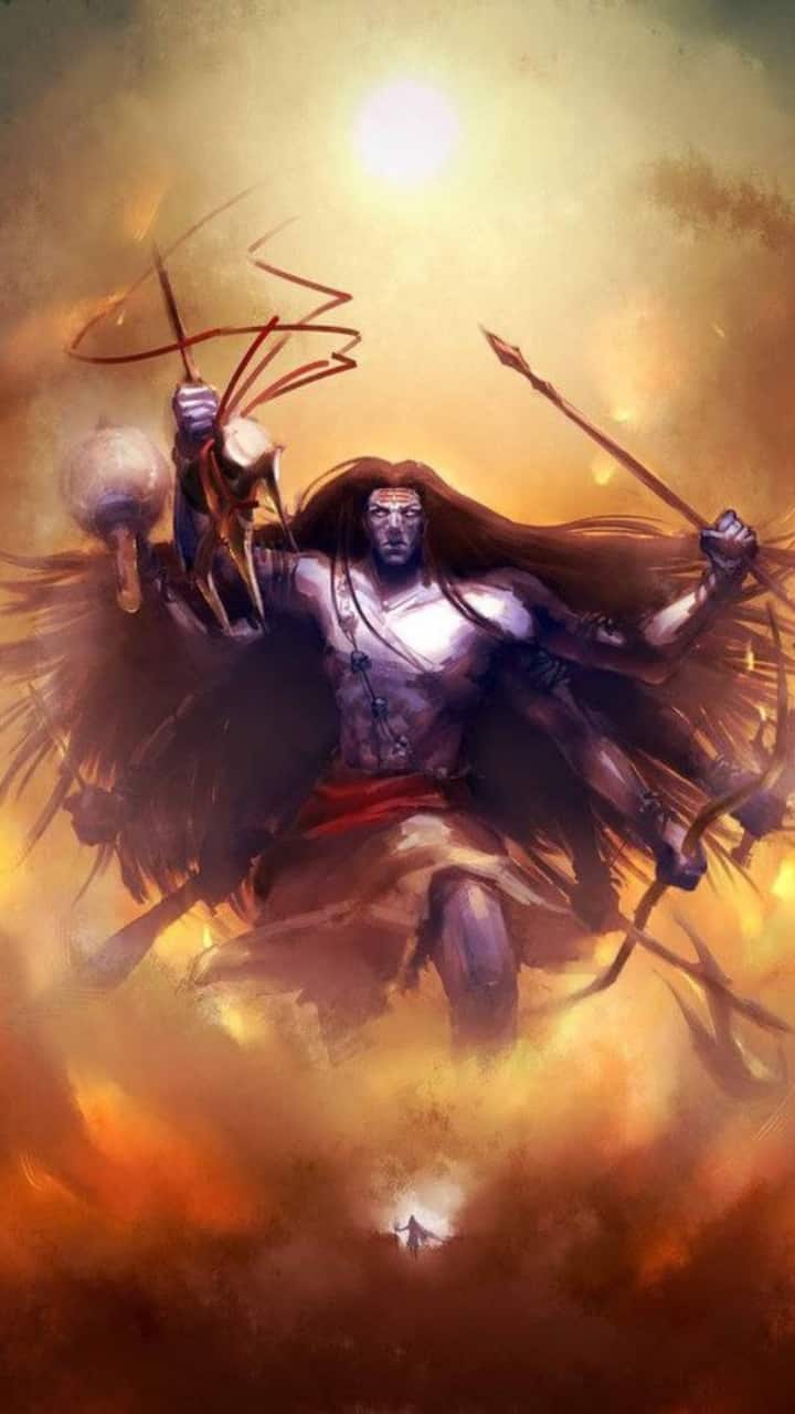 Siva Rudra Roop Lord Shiva Dangerous Roop