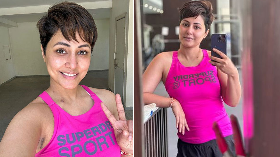 Cancer Warrior Hina Khan Shares A Sneak-Peek Into Her 'Queen Size' Life - In Pics Cancer Warrior Hina Khan Shares A Sneak-Peek Into Her 'Queen Size' Life - In Pics