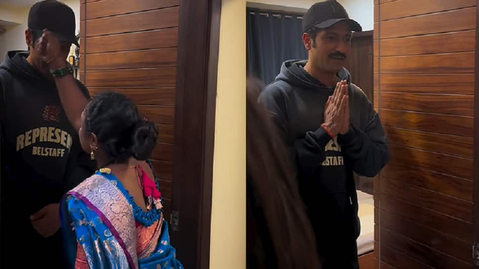 Vicky Kaushal’s House Maid Removes His Nazar After Watching Chhaava; Actor Says He Is Blessed To Have Her In Life