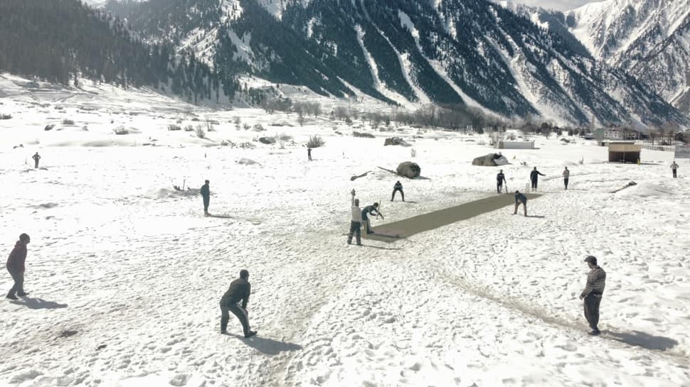 From Guns To Playgrounds: A New Chapter For Kashmir Valley As Snow Cricket Picks Up