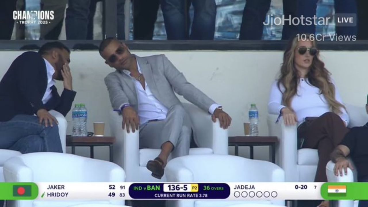 3. Viral Video of Dhawan with a Mystery Woman